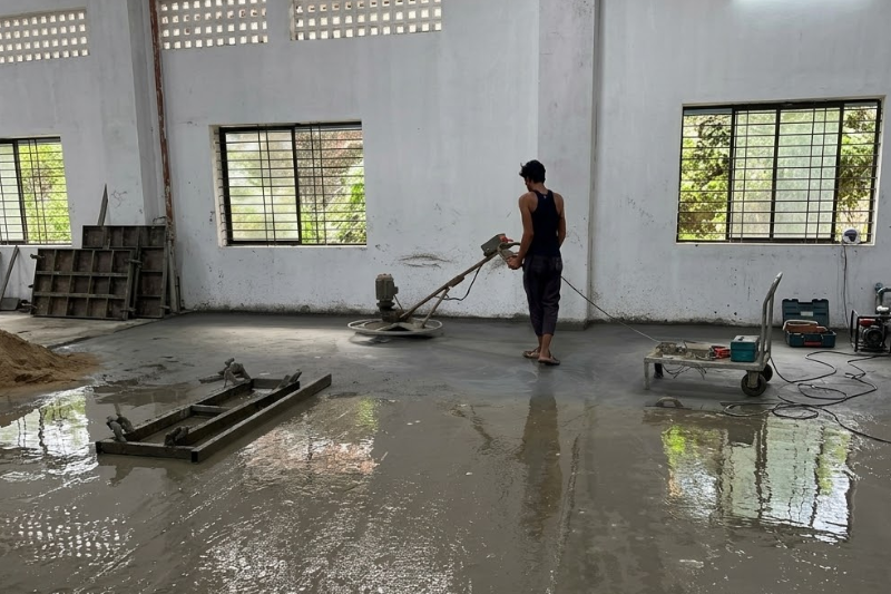 Industrial and commercial flooring