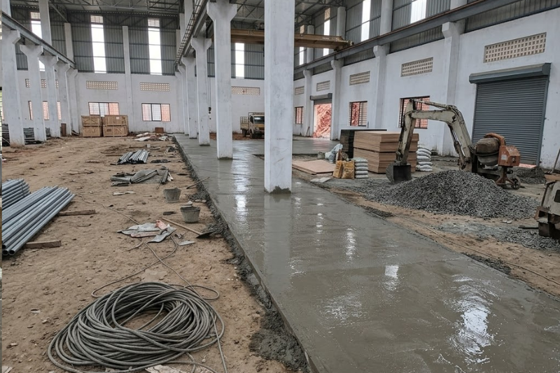 High-performance flooring finish