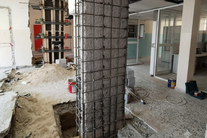 Structural repair project