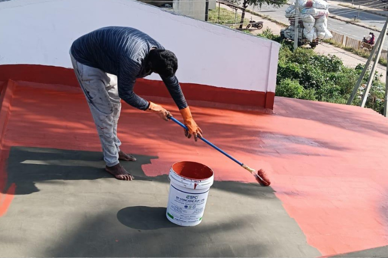 Roof and terrace waterproofing application