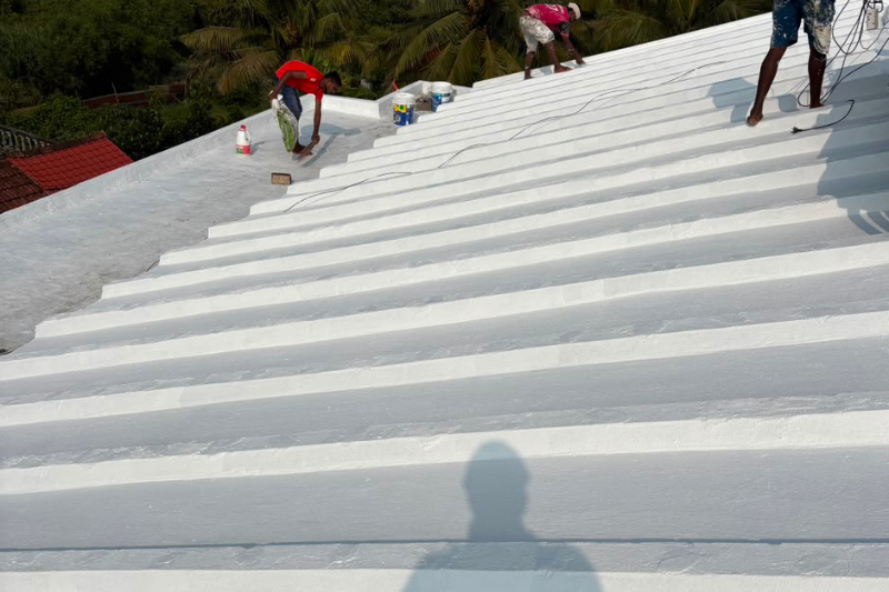 Roof and terrace waterproofing project